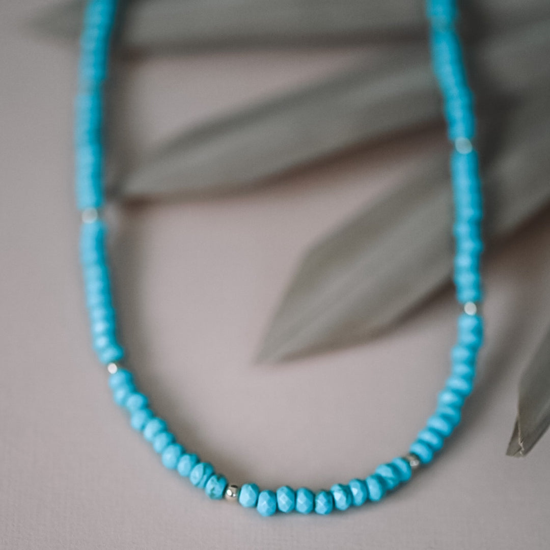 Gemstone Beaded Necklace – Mountain Feather Designs Gemstone Beaded Necklace – Mountain Feather Designs