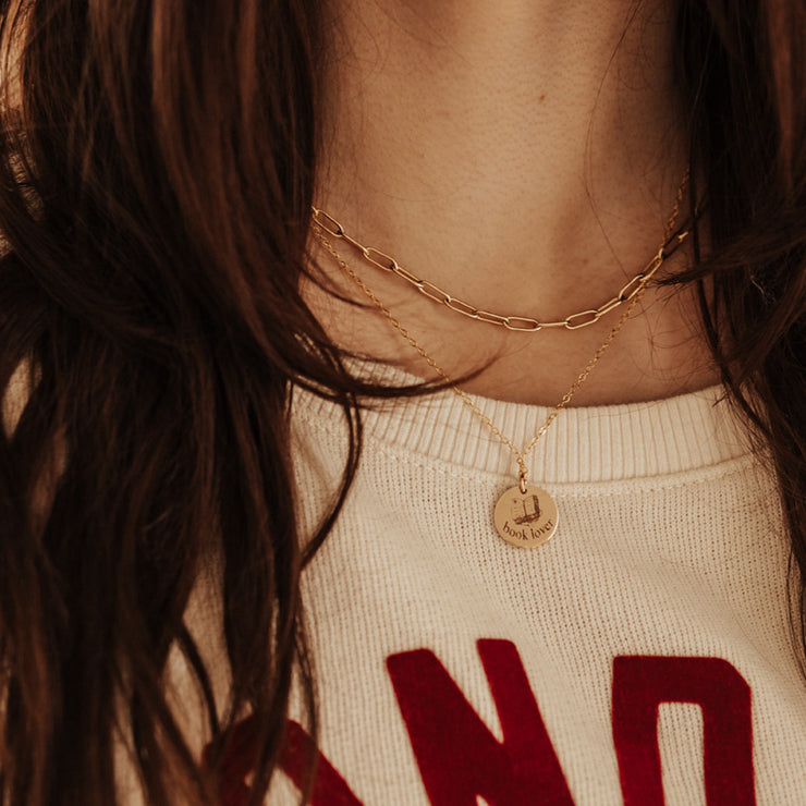 Book Lover necklace
