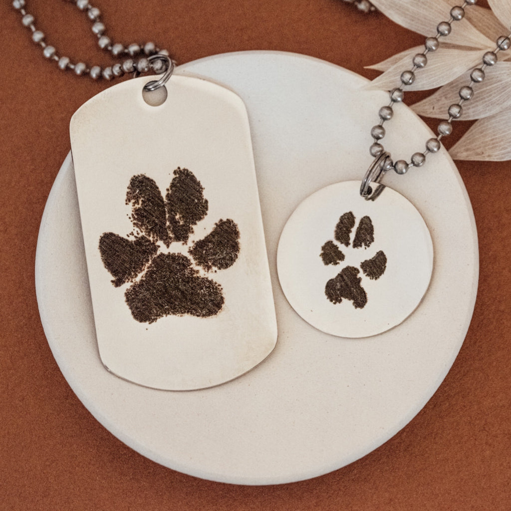 Actual paw print clearance jewelry