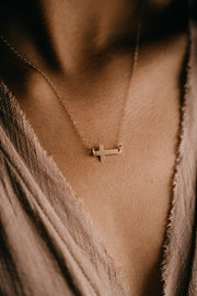 Amelia Cross Necklace